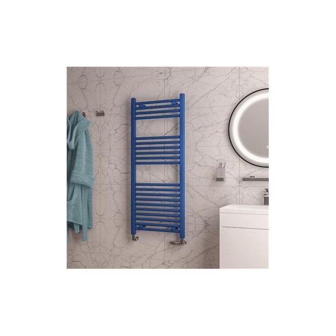 Eastbrook  Wingrave 1200mm x 600mm Straight Multirail Matt Cobalt Blue   89.1603
