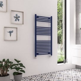Eastbrook Wingrave 1200mm x 600mm Straight Multirail Matt Cobalt Blue   89.1603