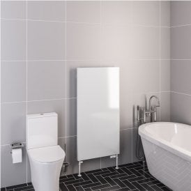 Eastbrook Wingrave 1200mm x 610mm Flat Panel Radiator Gloss White   89.1458