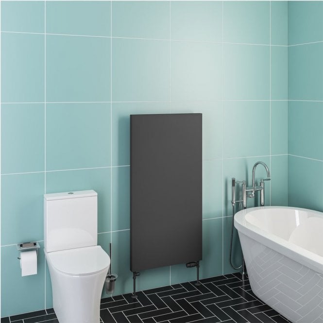 Eastbrook  Wingrave 1200mm x 610mm Flat Panel Radiator Matt Anthracite   89.1470