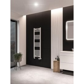 Eastbrook Wingrave 1400mm x 400mm Straight Multirail Matt White   89.0539