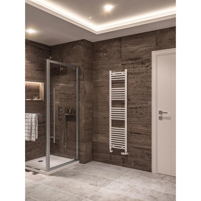 Eastbrook  Wingrave 1600mm x 400mm Straight Multirail Gloss White   89.0116