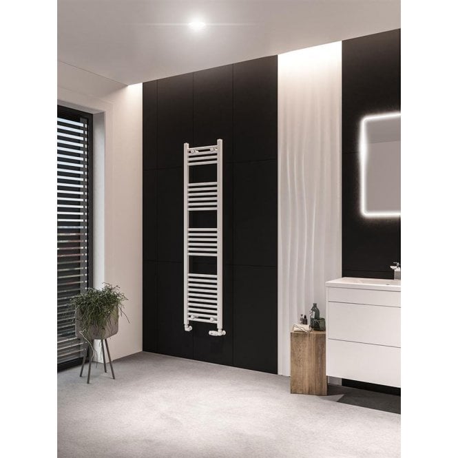 Eastbrook  Wingrave 1600mm x 400mm Straight Multirail Matt White   89.0056