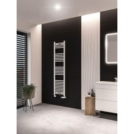 Eastbrook Wingrave 1600mm x 400mm Straight Multirail Matt White   89.0056