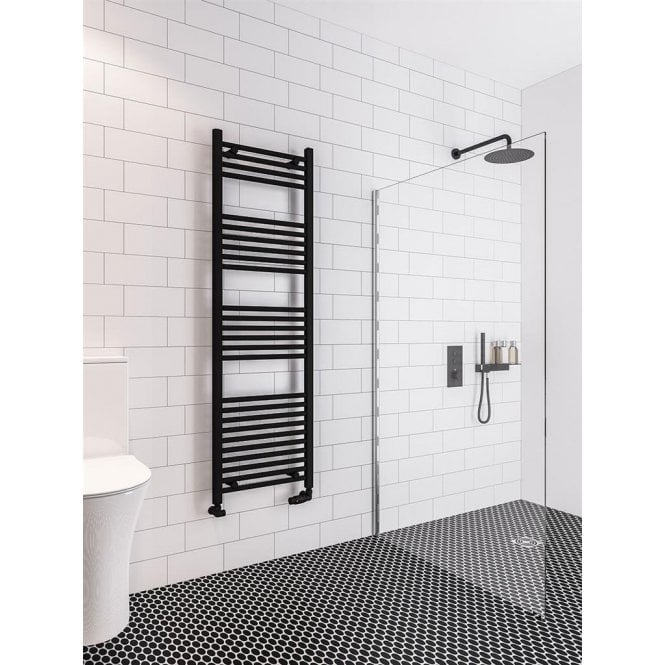 Eastbrook  Wingrave 1600mm x 500mm Straight Multirail Matt Black   89.0609