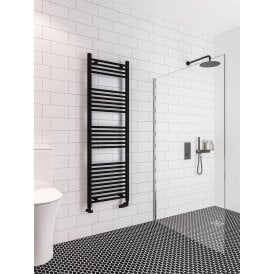 Eastbrook Wingrave 1600mm x 500mm Straight Multirail Matt Black   89.0609