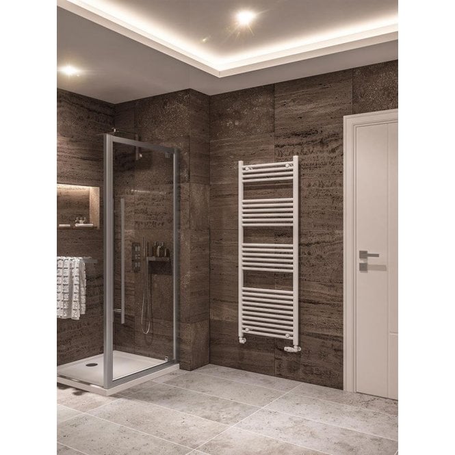 Eastbrook  Wingrave 1600mm x 600mm Straight Multirail Gloss White   89.0126