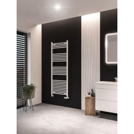 Eastbrook Wingrave 1600mm x 600mm Straight Multirail Matt White   89.0066