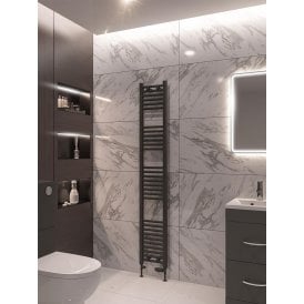 Eastbrook Wingrave 1800mm x 300mm Straight Multirail Matt Anthracite   89.0675