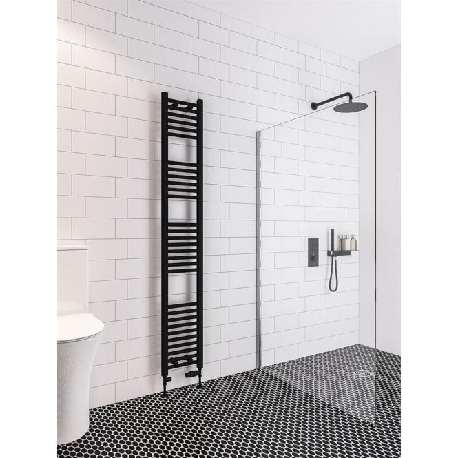 Eastbrook  Wingrave 1800mm x 300mm Straight Multirail Matt Black   89.0685