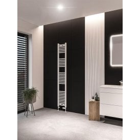 Eastbrook Wingrave 1800mm x 300mm Straight Multirail Matt White   89.0665