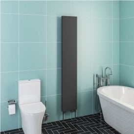 Eastbrook Wingrave 1800mm x 310mm Flat Panel Radiator Matt Anthracite   89.1463