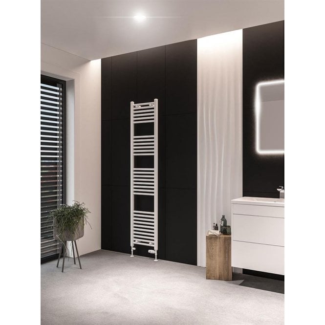 Eastbrook  Wingrave 1800mm x 400mm Straight Multirail Matt White   89.0057