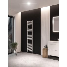 Eastbrook Wingrave 1800mm x 400mm Straight Multirail Matt White   89.0057