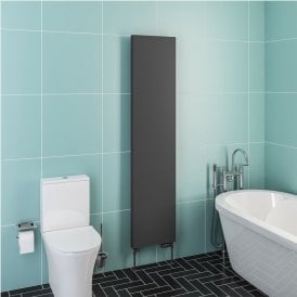 Eastbrook Wingrave 1800mm x 410mm Flat Panel Radiator Matt Anthracite   89.1464