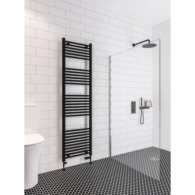 Eastbrook  Wingrave 1800mm x 500mm Straight Multirail Matt Black   89.0612