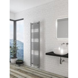 Eastbrook Wingrave 1800mm x 500mm Straight Multirail Matt Grey   89.1437