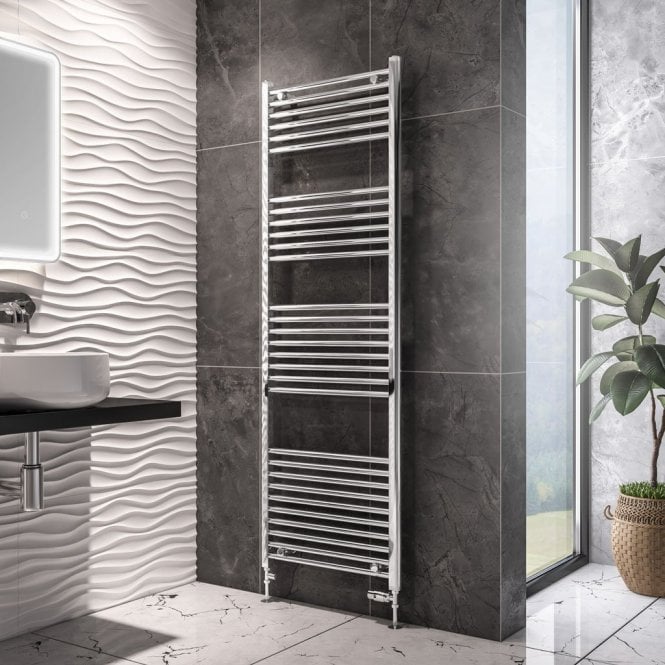 Eastbrook  Wingrave 1800mm x 600mm Straight Multirail Chrome   89.0097