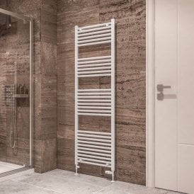 Eastbrook Wingrave 1800mm x 600mm Straight Multirail Gloss White   89.0127