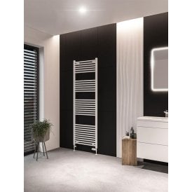 Eastbrook Wingrave 1800mm x 600mm Straight Multirail Matt White   89.0067