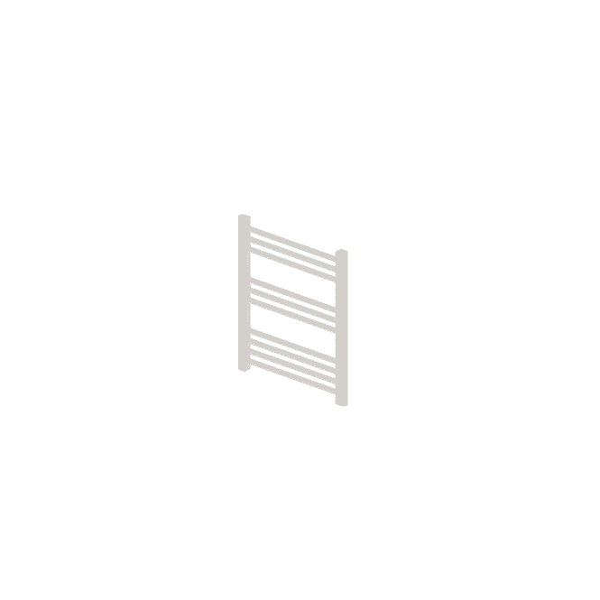 Eastbrook  Wingrave 600mm x 1200mm Straight Multirail Matt White   89.1442