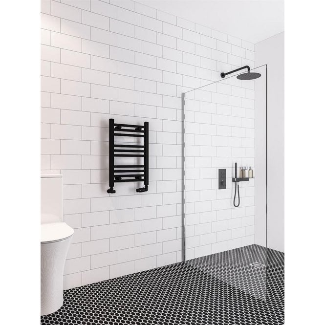Eastbrook  Wingrave 600mm x 400mm Straight Multirail Matt Black   89.0677