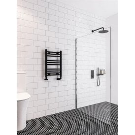 Eastbrook Wingrave 600mm x 400mm Straight Multirail Matt Black   89.0677
