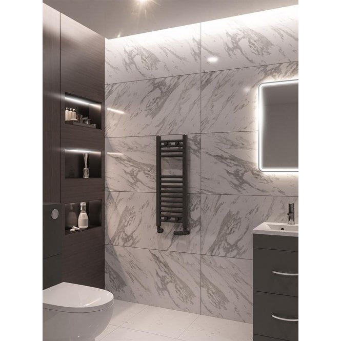 Eastbrook  Wingrave 800mm x 300mm Straight Multirail Matt Anthracite   89.0670
