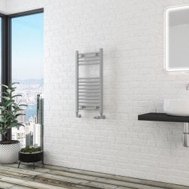 Eastbrook Wingrave 800mm x 400mm Straight Multirail Matt Grey   89.1416
