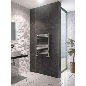 Eastbrook Wingrave 800mm x 600mm Straight Multirail Chrome   89.0093