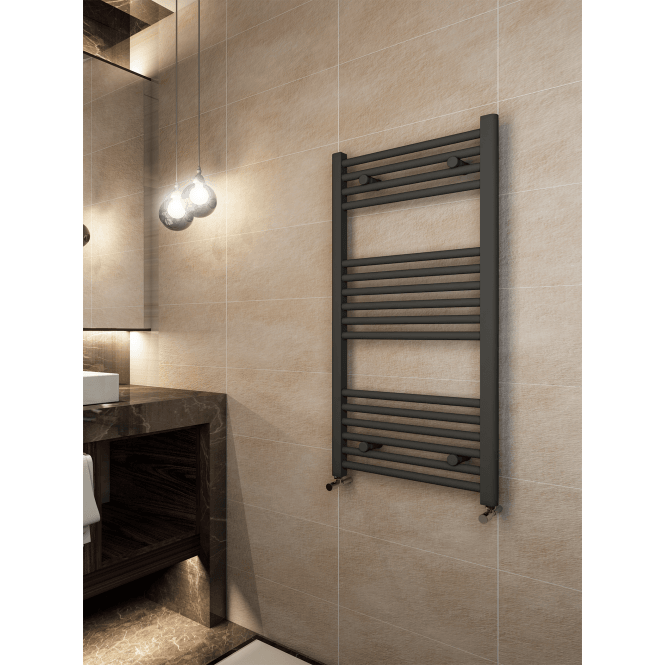Eastbrook  Wingrave 800mm x 600mm Straight Multirail Matt Anthracite   89.0078