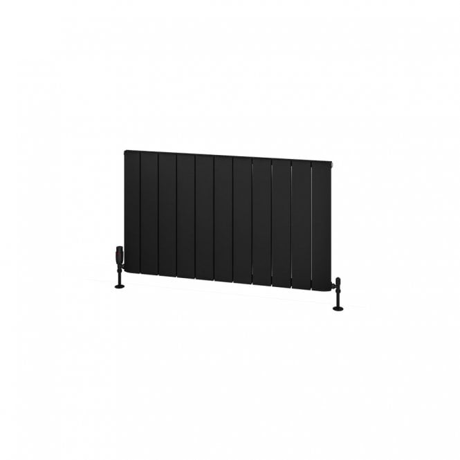 Eastbrook  Withington 600mm x 1040mm Aluminium Radiator Matt Black   89.0780