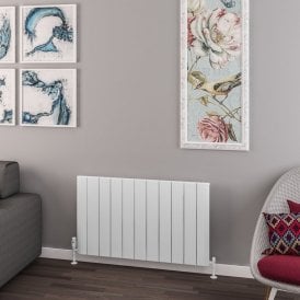 Eastbrook Withington 600mm x 1040mm Aluminium Radiator Matt White   89.0770