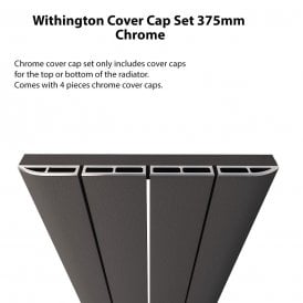 Eastbrook Withington Cover Cap Set 375mm Chrome   89.0169