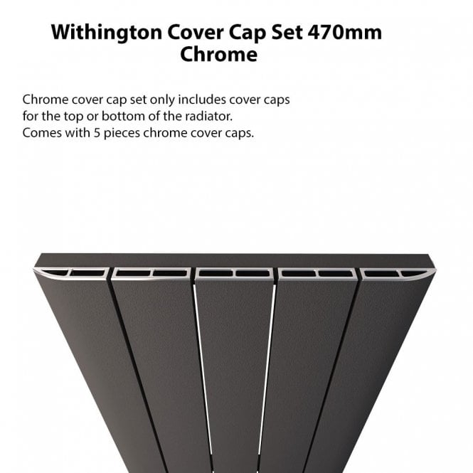 Eastbrook  Withington Cover Cap Set 470mm Chrome   89.0170