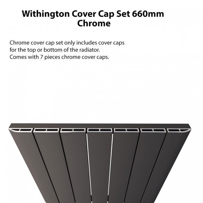 Eastbrook  Withington Cover Cap Set 660mm Chrome   89.0843