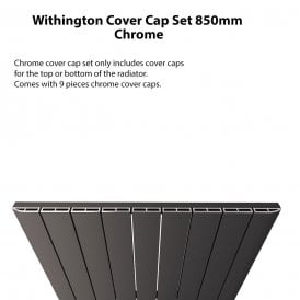 Eastbrook Withington Cover Cap Set 850mm Chrome   89.0844