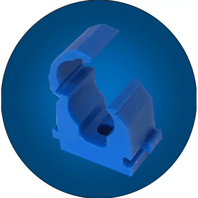 FM Products  Clip Link Pipe Clip 15mm Single Blue (Qty Of 100) P622