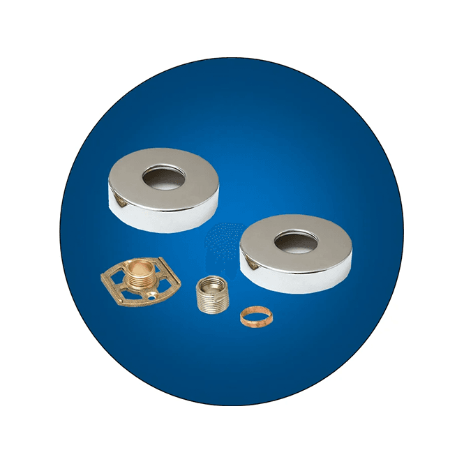 FM Products  Shower Fixing Kit - Round Shroud (Singles) S416