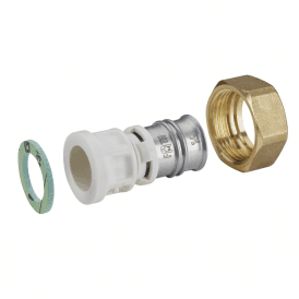 FRANKISCHE MLCP Alpex-Duo XS Transition Coupler 20mm x 1/2" PPSU