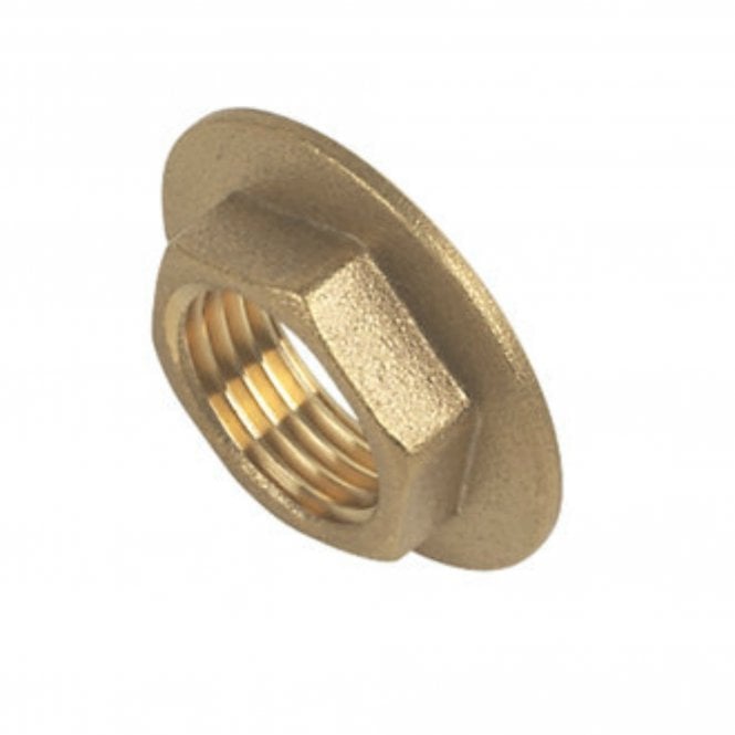 MacDonald Plumbing Supplies Brass Flange Back Nut ½