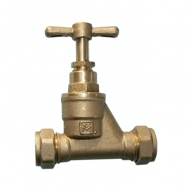 Brass Stopcock DZR 35mm