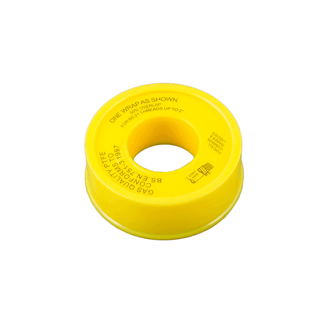 MacDonald Plumbing Supplies Gas Spec PTFE Tape 12mm x 0.075mm x 12mtrs