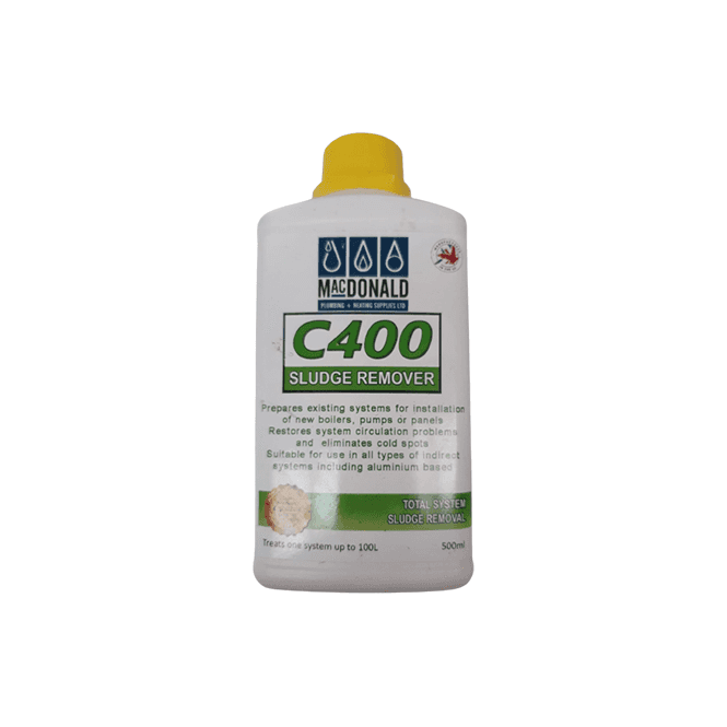 MacDonald Plumbing Supplies MacChem C400 500ml Central Heating Sludge Remover