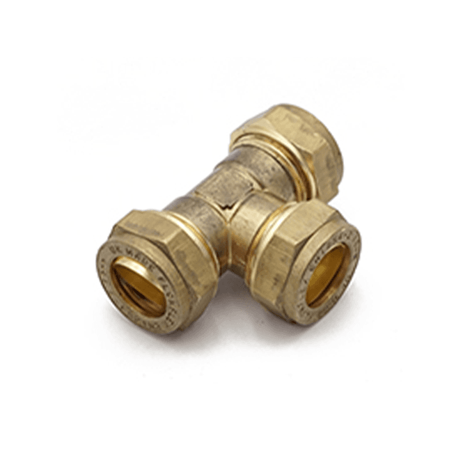 MacDonald Plumbing Supplies MacCompression Equal Tee 10mm