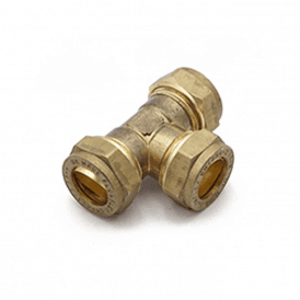 MacCompression Equal Tee 22mm