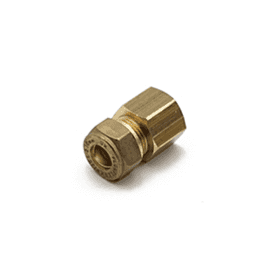MacCompression Straight Female Adaptor 10mm x ⅜