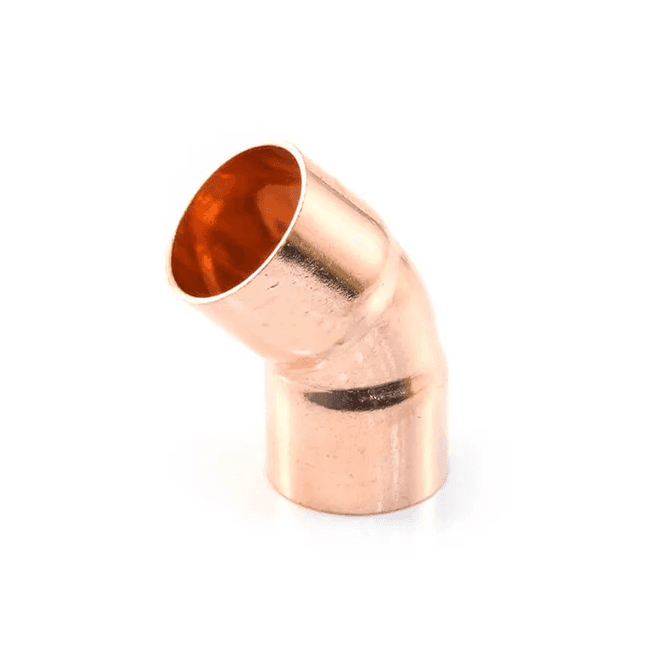 MacDonald Plumbing Supplies MacEndfeed 45 Degree Obtuse Elbow 42mm WRAS APPROVED