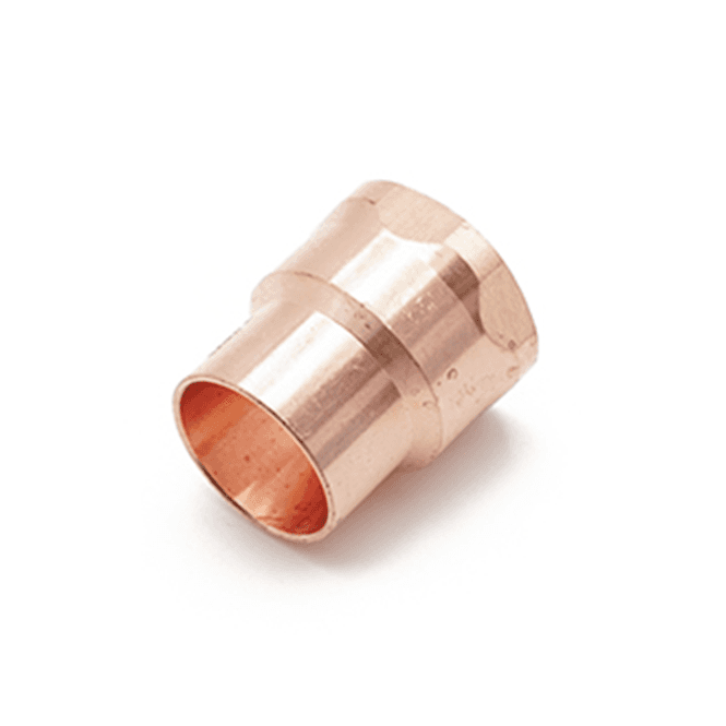 MacDonald Plumbing Supplies MacEndfeed Female Adaptor 15mm x 1/2 WRAS APPROVED & KITE MARKED (COPPER VERSION)