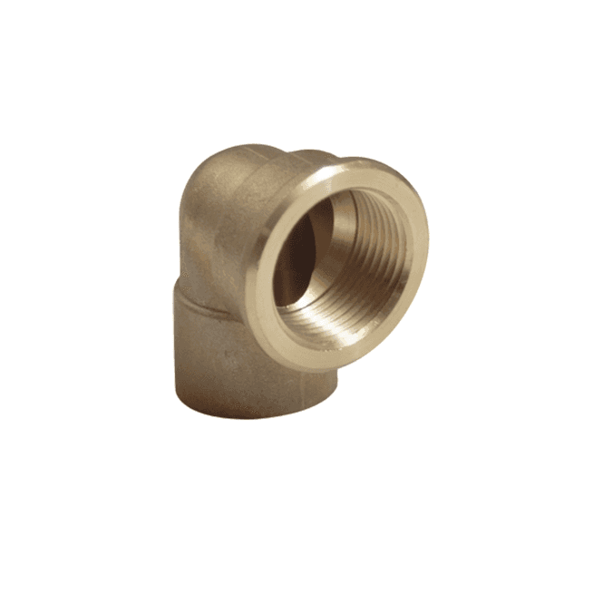MacDonald Plumbing Supplies MacEndfeed Female Elbow 15mm x 1/2 WRAS APPROVED (BRASS VERSION)